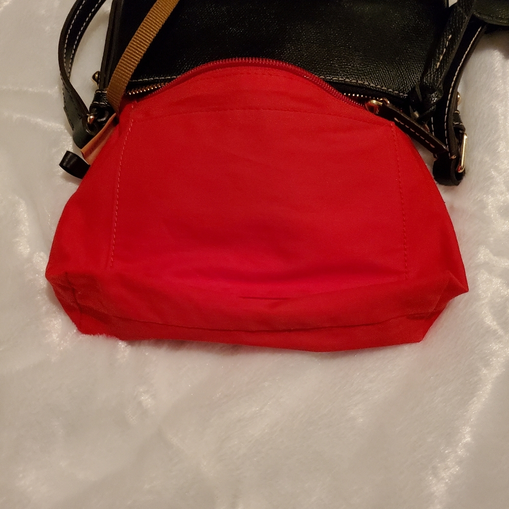 Dooney & Bourke Black and Brown Crossbody Bag - Picture 14 of 16